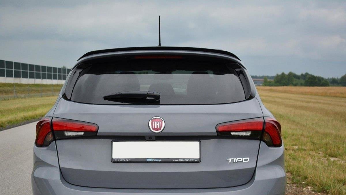 Spoiler CAP für Fiat Tipo S-Design Carbon Look