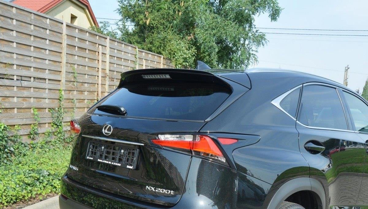 Spoiler CAP für Lexus NX Preface/Facelift schwarz matt