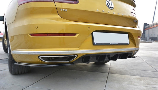 Diffusor Heck Ansatz für VW ARTEON schwarz Hochglanz