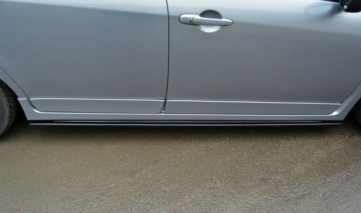 Seitenschweller Ansatz für Mazda 6 Mk1 MPS schwarz Hochglanz