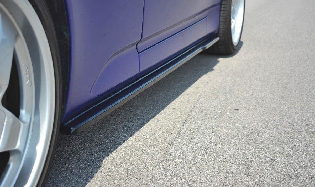 Seitenschweller Ansatz für HONDA S2000 schwarz matt