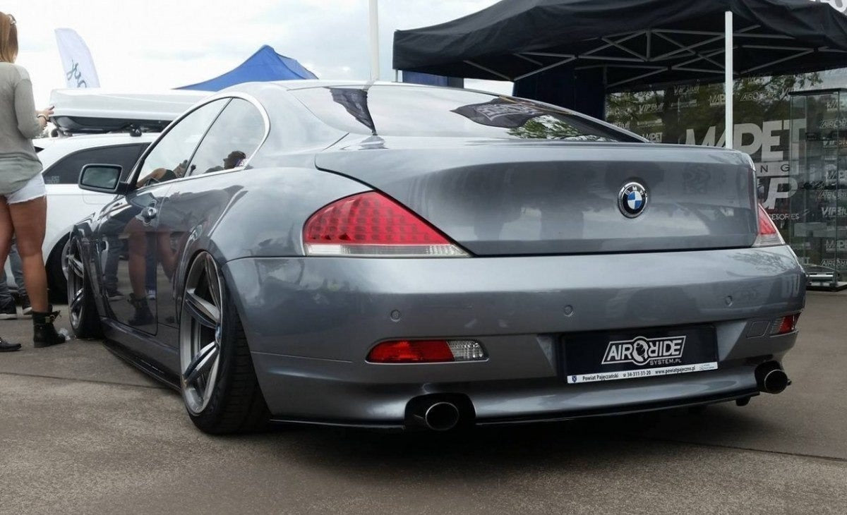 Splitter hinten Środkowy BMW 6er E63 / E64 vor Facelift schwarz Hochglanz