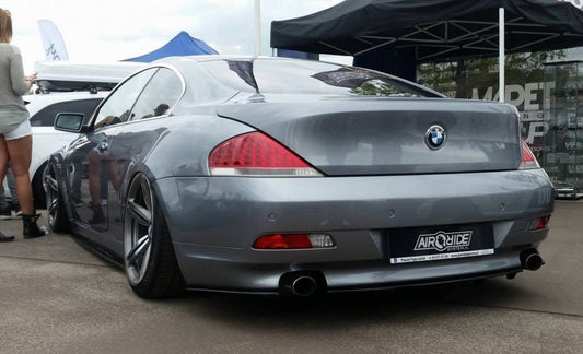 Splitter hinten Środkowy BMW 6er E63 / E64 vor Facelift schwarz Hochglanz