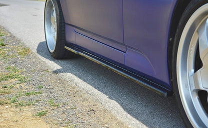 Seitenschweller Ansatz für HONDA S2000 schwarz matt