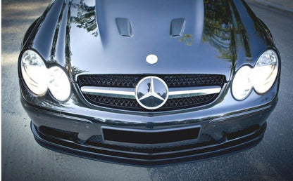 Front Ansatz für MERCEDES CLK W209 BLACK (SL BLACK SERIES LOOK) schwarz matt
