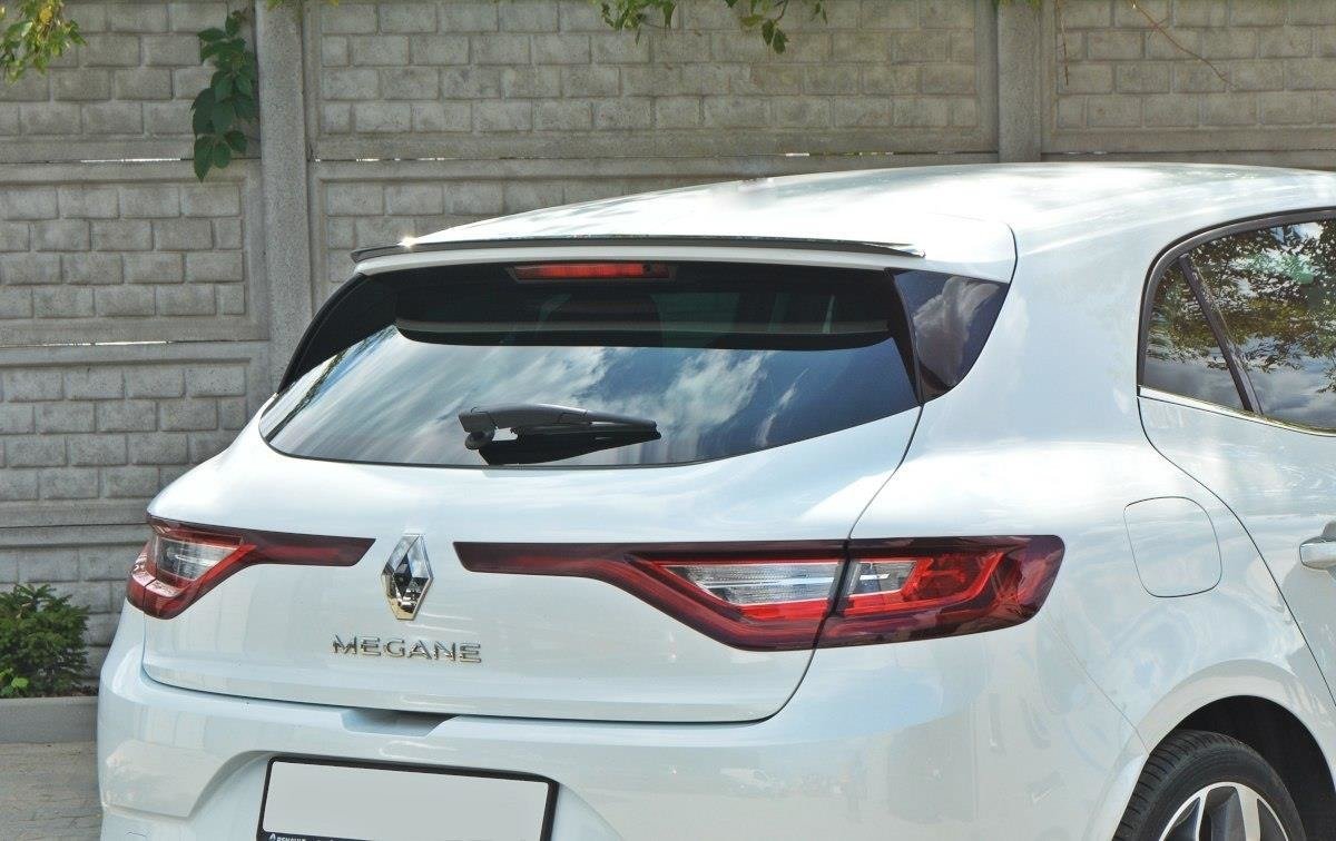 Spoiler CAP für Renault Megane Mk4 Hatchback Carbon Look