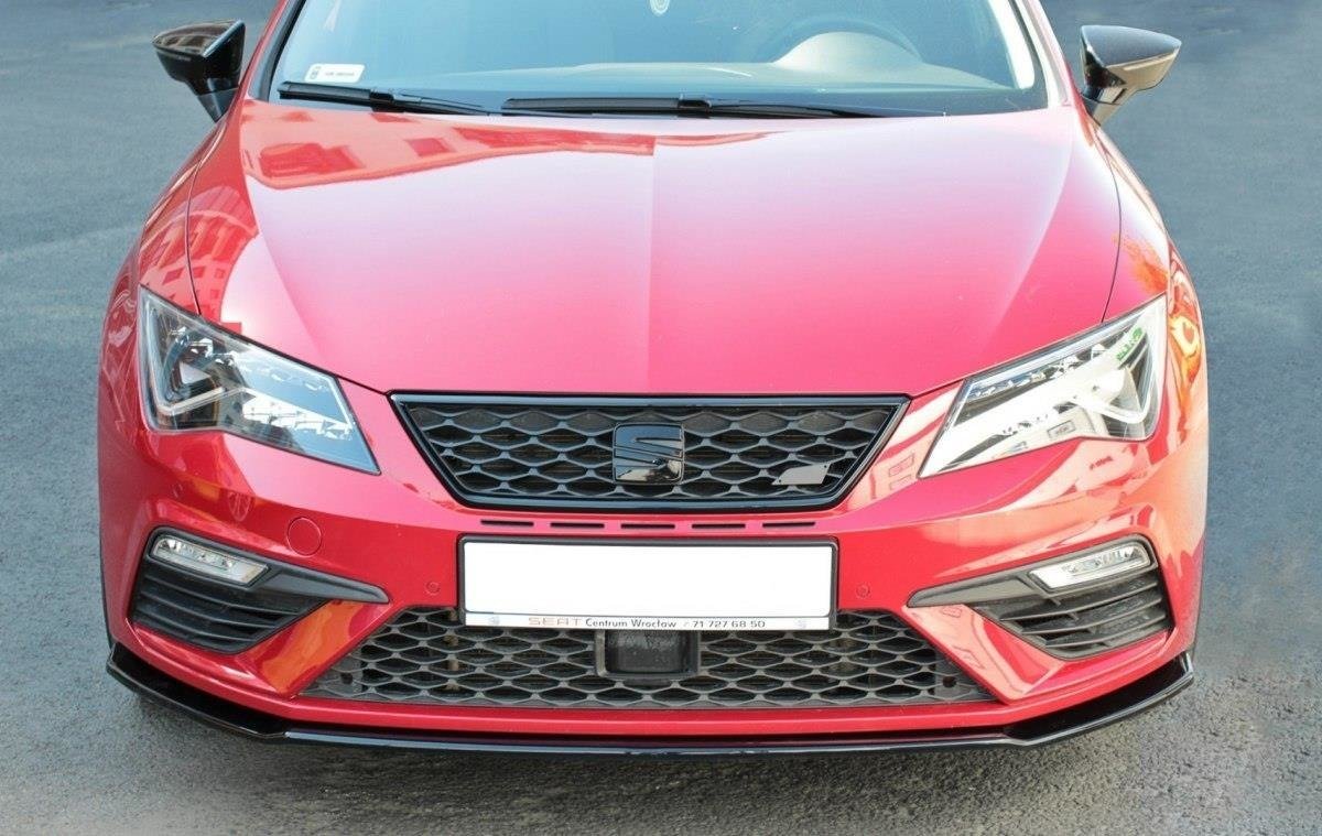 Front Ansatz für v.2 Seat Leon Mk3 Cupra/ FR Facelift Carbon Look