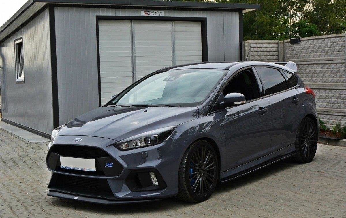 Front Ansatz V.2 für Ford Focus RS Mk3 schwarz Hochglanz