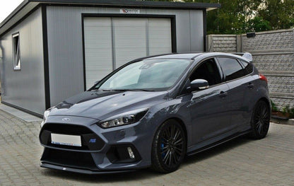 Front Ansatz V.2 für Ford Focus RS Mk3 schwarz Hochglanz