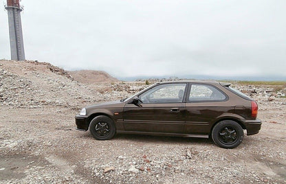 Front Ansatz für HONDA CIVIC MK6 EJ9 schwarz Hochglanz