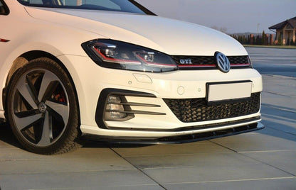 Front Ansatz für VW GOLF 7 GTI FACELIFT V.1 Carbon Look
