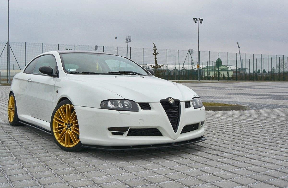 Front Ansatz V.1 für Alfa Romeo GT schwarz Hochglanz