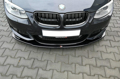 Front Ansatz V.1 für BMW 3er E92 M Paket FACELIFT Carbon Look