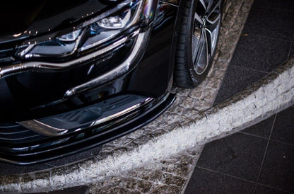 Front Ansatz für RENAULT TALISMAN V.1 schwarz Hochglanz