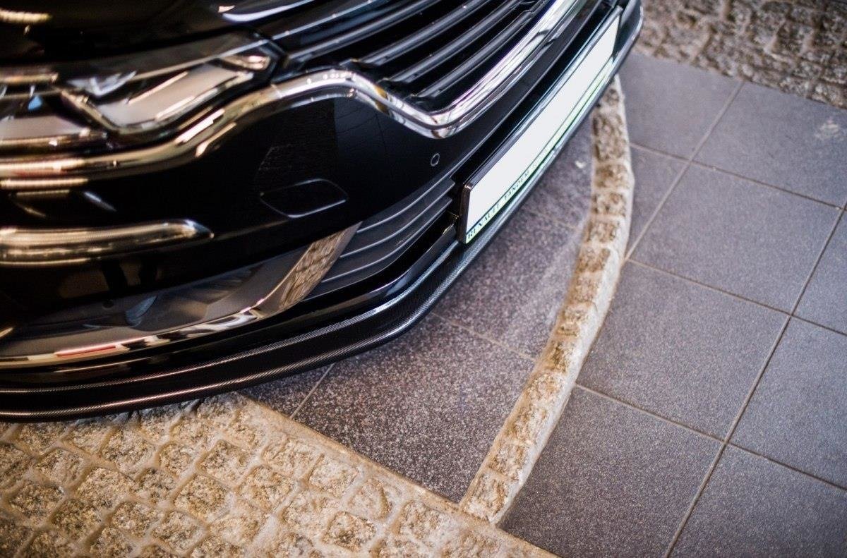 Front Ansatz für RENAULT TALISMAN V.1 schwarz Hochglanz