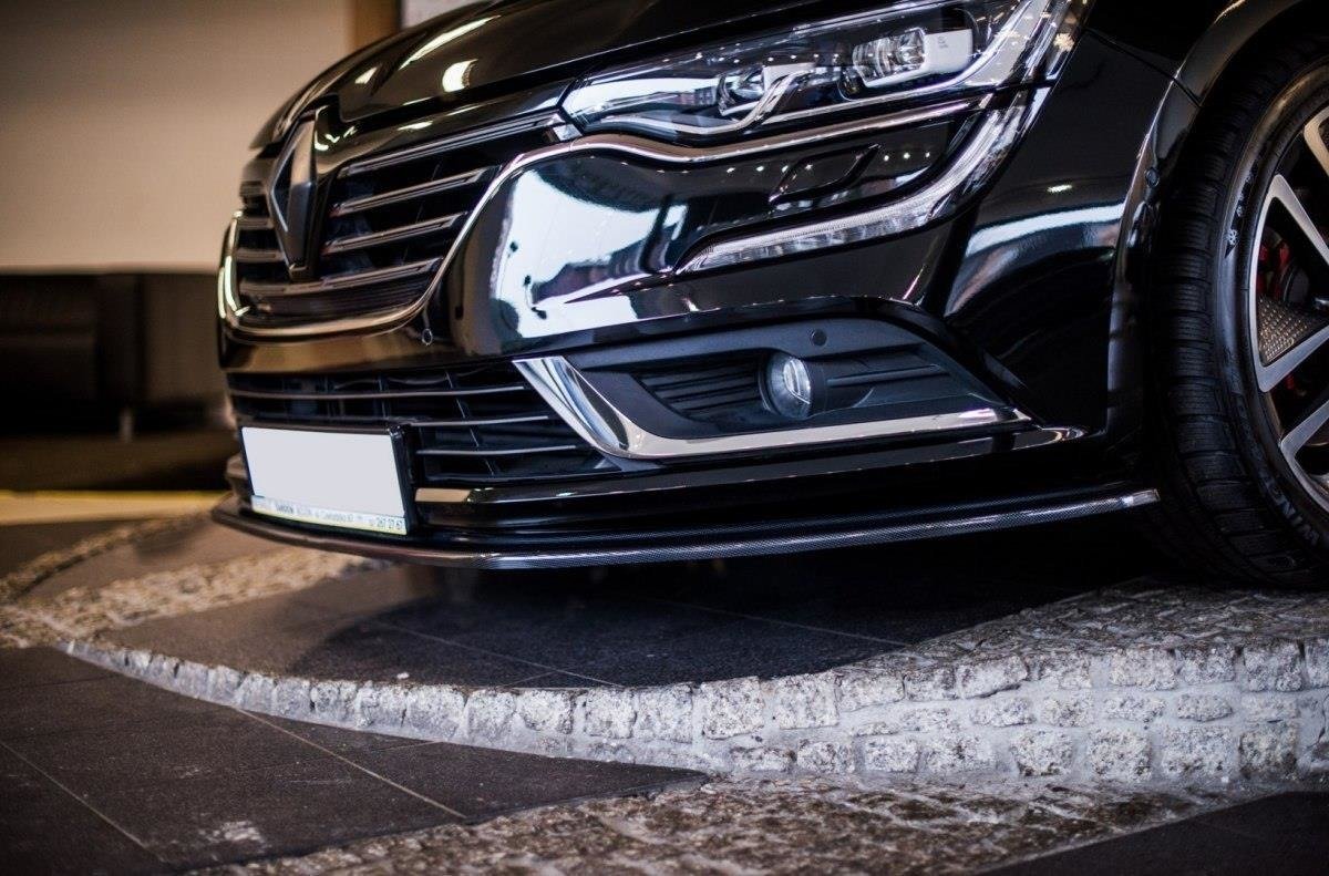 Front Ansatz für RENAULT TALISMAN V.1 schwarz Hochglanz
