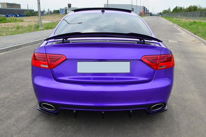 Spoiler CAP für Audi RS5 Mk1 8T Facelift Carbon Look
