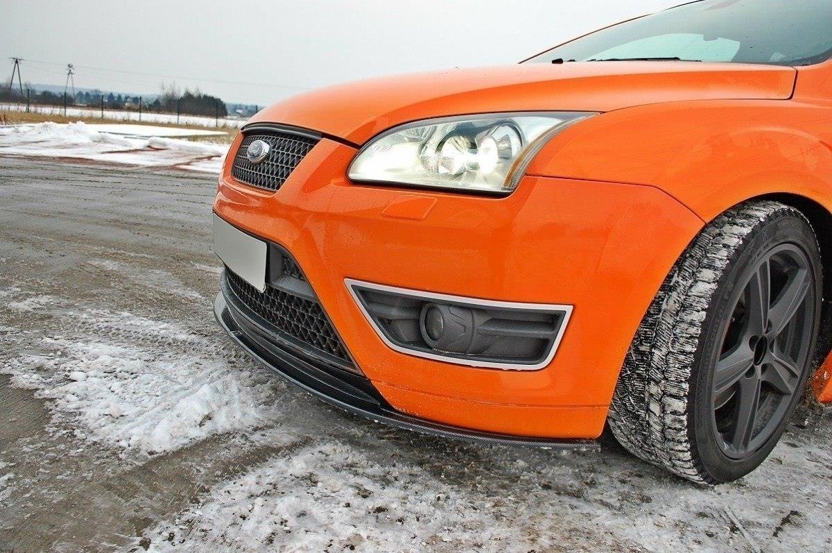 Front Ansatz V.2 für Ford Focus ST Mk2 schwarz matt