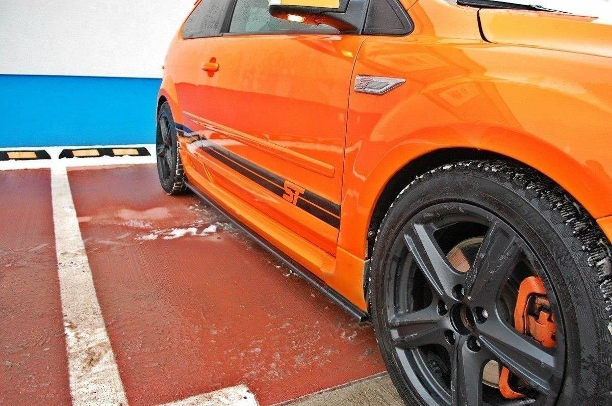 Seitenschweller Ansatz für Ford Focus ST Mk2 Carbon Look