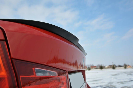 Spoiler CAP für BMW 3er F30 schwarz matt