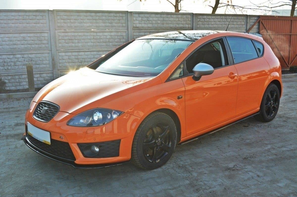 Front Ansatz V.2 für SEAT LEON MK2 CUPRA / FR Facelift Carbon Look