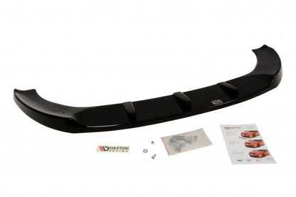 Front Ansatz für FIAT PUNTO STANDARD FACELIFT, PREFACE schwarz Hochglanz