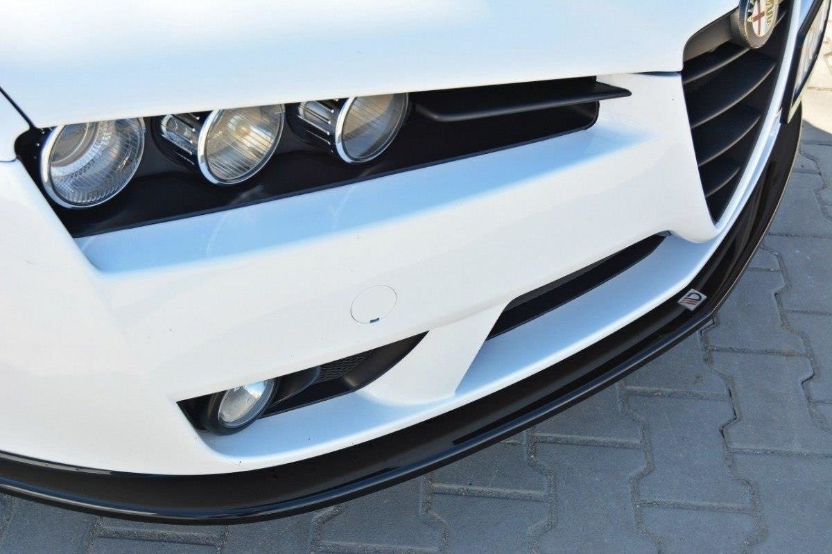 Front Ansatz für Alfa Romeo Brera schwarz matt