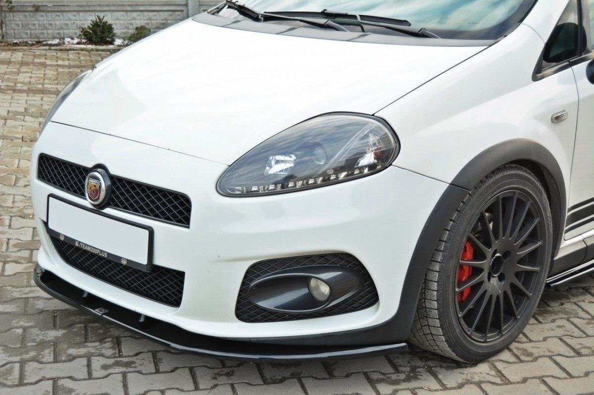 Front Ansatz V.2 für FIAT GRANDE PUNTO ABARTH schwarz matt