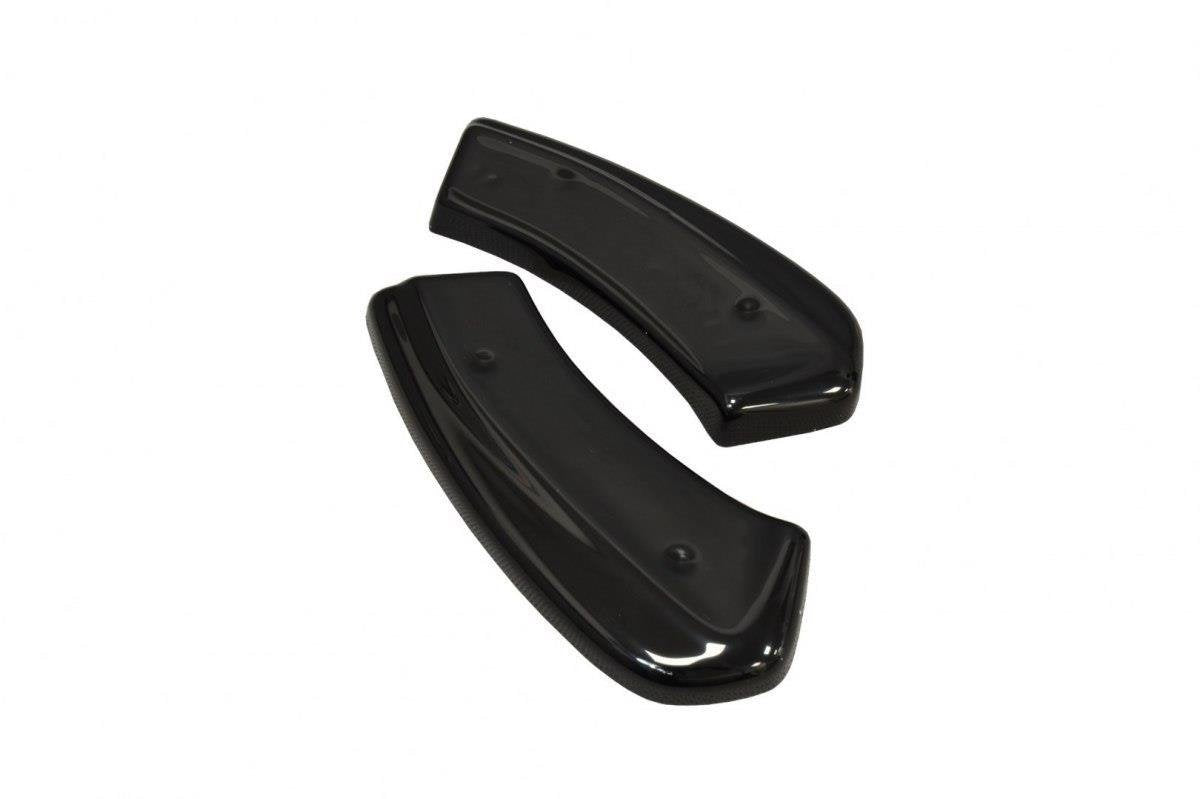 Heck Ansatz Flaps Diffusor für VW GOLF 7 GTI FACELIFT schwarz Hochglanz