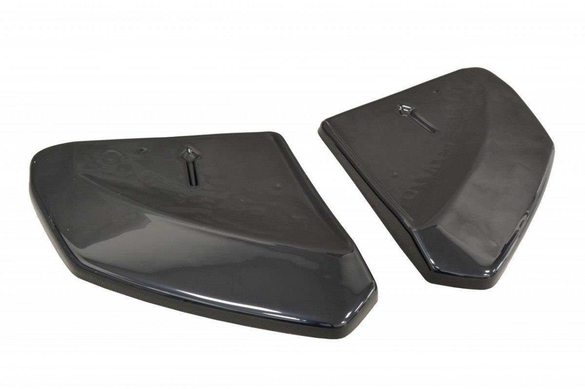 Heck Ansatz Flaps Diffusor für Audi R8 Mk.2 Carbon Look