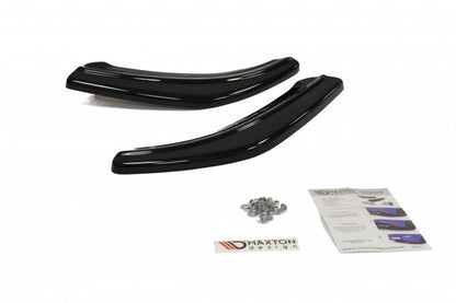 Heck Ansatz Flaps Diffusor für TOYOTA CELICA T23 vor Facelift schwarz Hochglanz