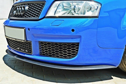 Front Ansatz für Audi RS6 C5 schwarz Hochglanz