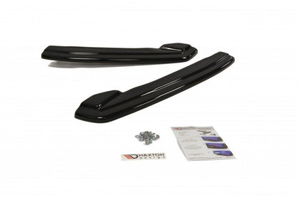 Heck Ansatz Flaps Diffusor für BMW 6er Gran Coupé M Paket schwarz matt