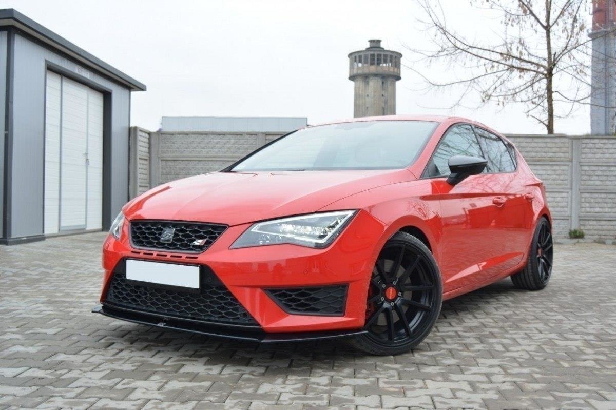 Front Ansatz für SEAT LEON III CUPRA / FR Carbon Look