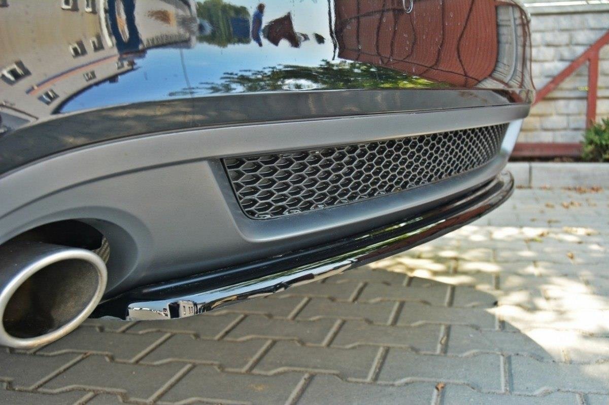 Mittlerer Diffusor Heck Ansatz für AUDI A5 S-LINE  Carbon Look