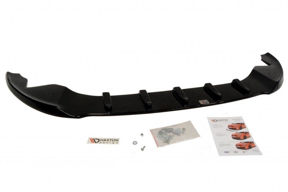 Front Ansatz für NISSAN QASHQAI Facelift schwarz matt