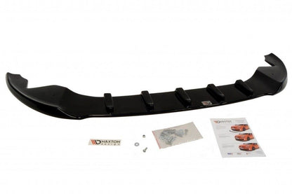 Front Ansatz für NISSAN QASHQAI Facelift schwarz matt