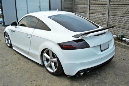 Heck Ansatz Flaps Diffusor passend für Diffusor passend für AUDI TT MK2 RS Carbon Look Carbon Look