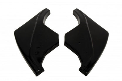Heck Ansatz Flaps Diffusor für Nissan 370Z schwarz matt