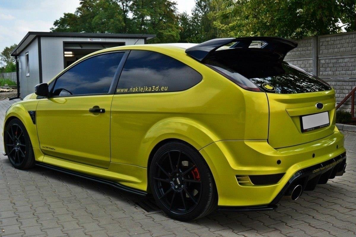 Seitenschweller Diffuser Ford Focus RS Mk2 schwarz Hochglanz