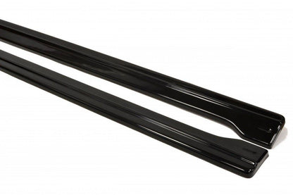 Seitenschweller Ansatz für Audi RS6 C7 / C7 FL Carbon Look