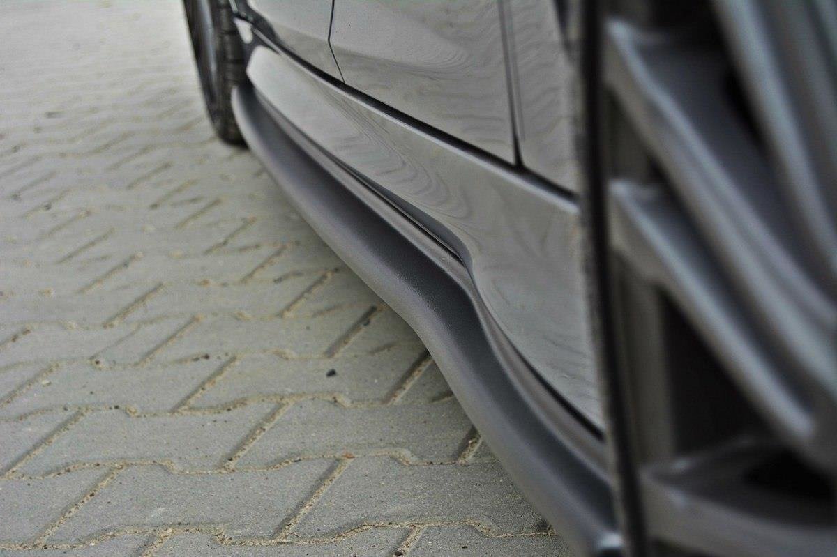 Seitenschweller Ansatz für Ford Focus RS Mk3 schwarz matt