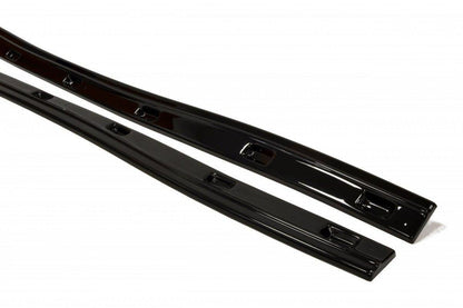 Seitenschweller Ansatz für HONDA CIVIC VIII TYPE S/R Carbon Look