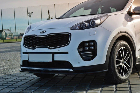 Front Ansatz für KIA SPORTAGE mk4 GT-Line schwarz matt