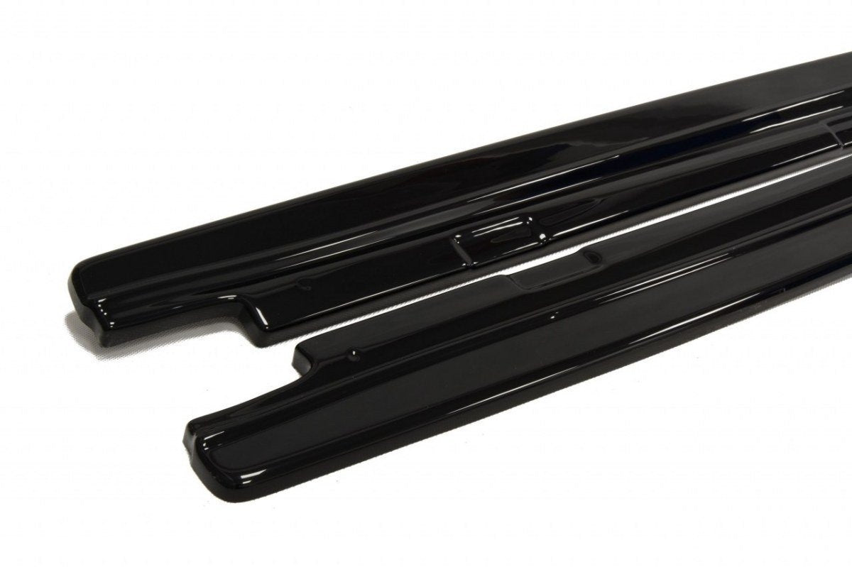 Seitenschweller Ansatz für Skoda Octavia RS Mk3 / Mk3 FL Hatchback / Kombi schwarz matt