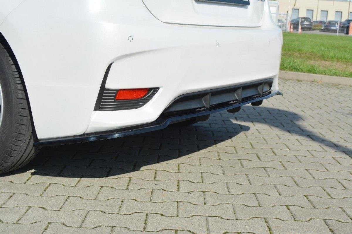 Mittlerer Diffusor Heck Ansatz für Lexus CT Mk1 Facelift DTM LOOK Carbon Look