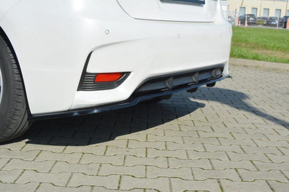 Mittlerer Diffusor Heck Ansatz für Lexus CT Mk1 Facelift DTM LOOK Carbon Look