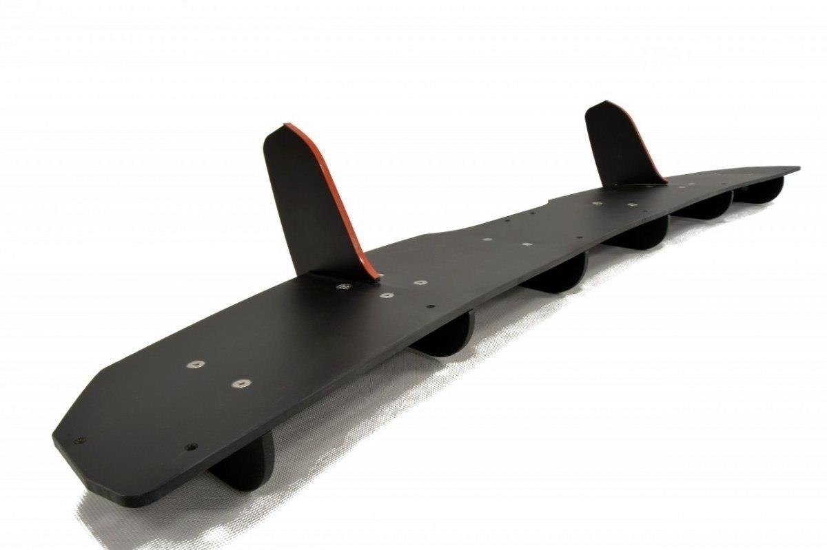 Diffusor Heck Ansatz für Heckschürze für RENAULT MEGANE MK3 RS