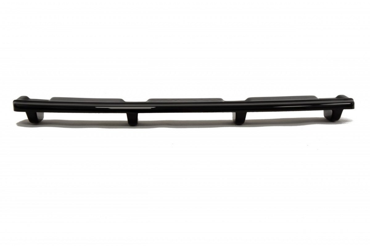 Mittlerer Diffusor Heck Ansatz für BMW 1er F20/F21 M-Power im DTM LOOK schwarz Hochglanz