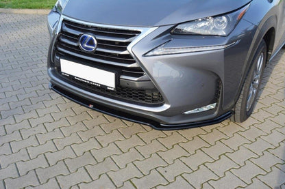 Front Ansatz V.1 für Lexus NX Mk1 schwarz matt